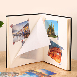 black paper page photo albums
