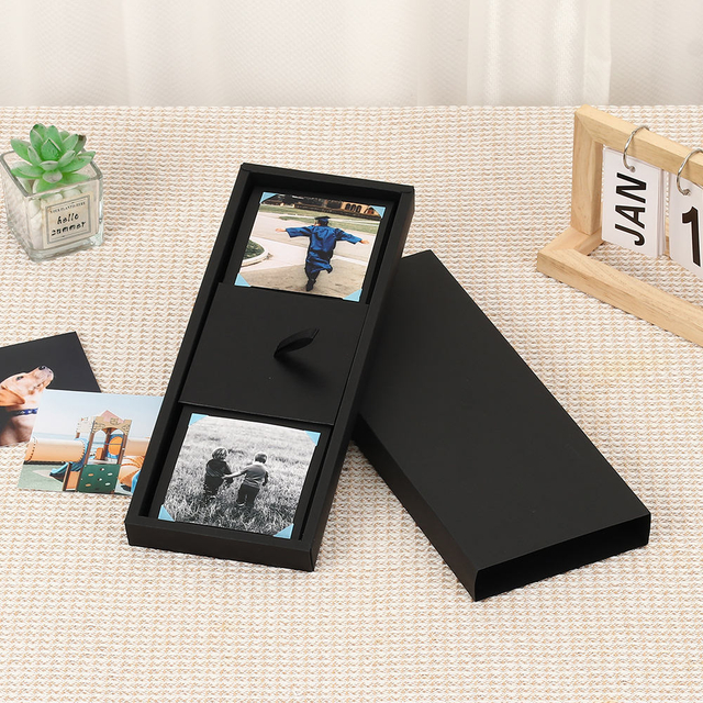 black 11 x 15 photo album paper