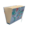 paper file folder with metal clip