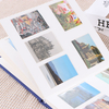 photo album with glassine paper