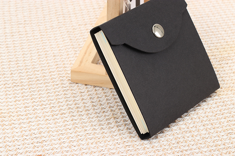 photo album with sticky paper