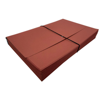 Custom Logo 21-Pocket Kraft Paper Accordion File Folder A4 Size School Bag Wallet Shape Document Organizer Rubber Band Filing
