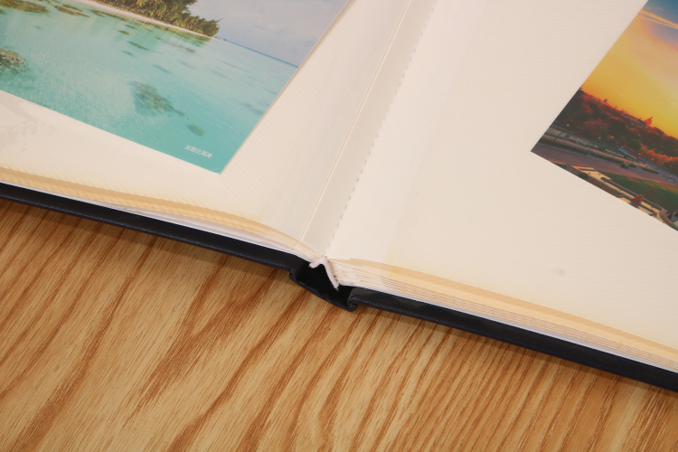 brown paper bag photo album