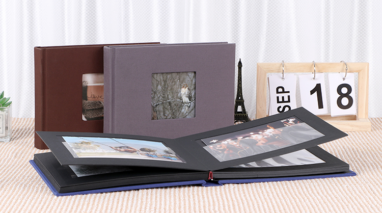 sticky paper photo album