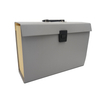 Custom Logo 19-Pockets A4 Size Accordion File Folder Box Expanding Paper Document Organizer with Handle for Office School Use