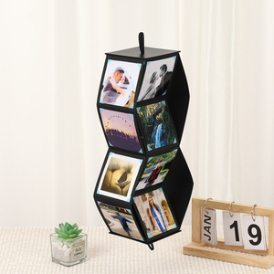 photo album with paper pages
