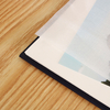 photo album with black paper pages