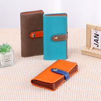 Custom PU Paper Organ Style Ticket Bag for Document Storage Wholesale Expanding Folding Bank Card Invoice Receipt Wallet