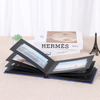 black paper photo album