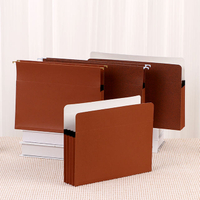 Customized A4 Size Hanging Pockets File Folder Cardboard Material with Custom Logo for Document Storage School Office Stationery