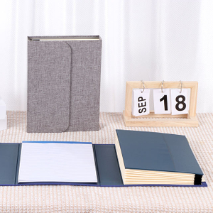 The Office School Stationery Accordion Extension Folder is made of notebook paper material for office daily use
