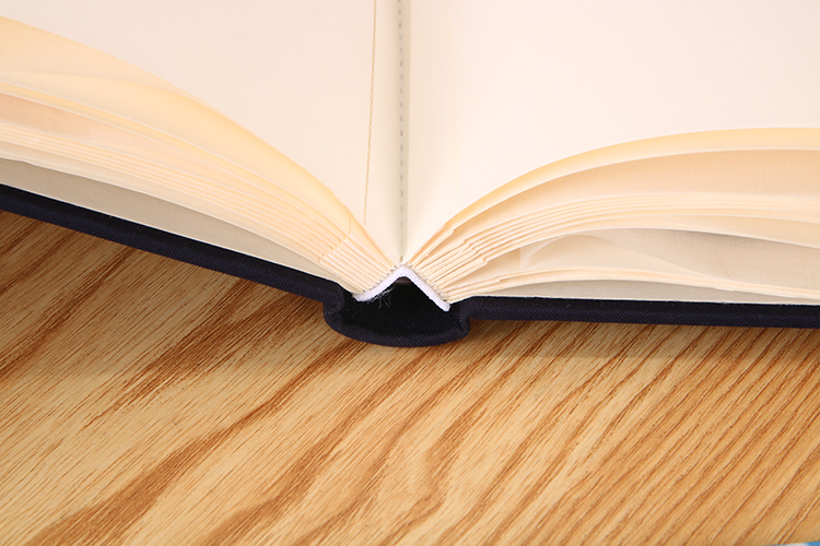 photo album with sticky paper