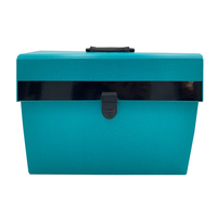 19-Pockets Customer Logo A4 Bag Shape Expanding Accordion File Folder Box Paper Document Organizer with Handle Office School Use