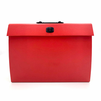 Hot Sale Factory High Quality Paper Document Organizer Expanding Accordion File Folder Box with handle Custom Logo
