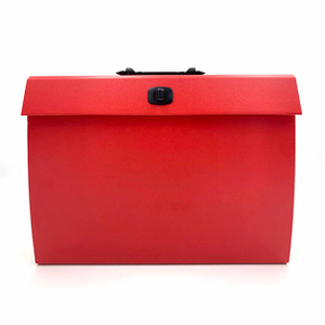 Hot Sale Factory High Quality Paper Document Organizer Expanding Accordion File Folder Box with handle Custom Logo