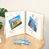 wedding photo album with tissue paper