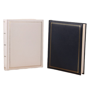 photo album with glassine paper