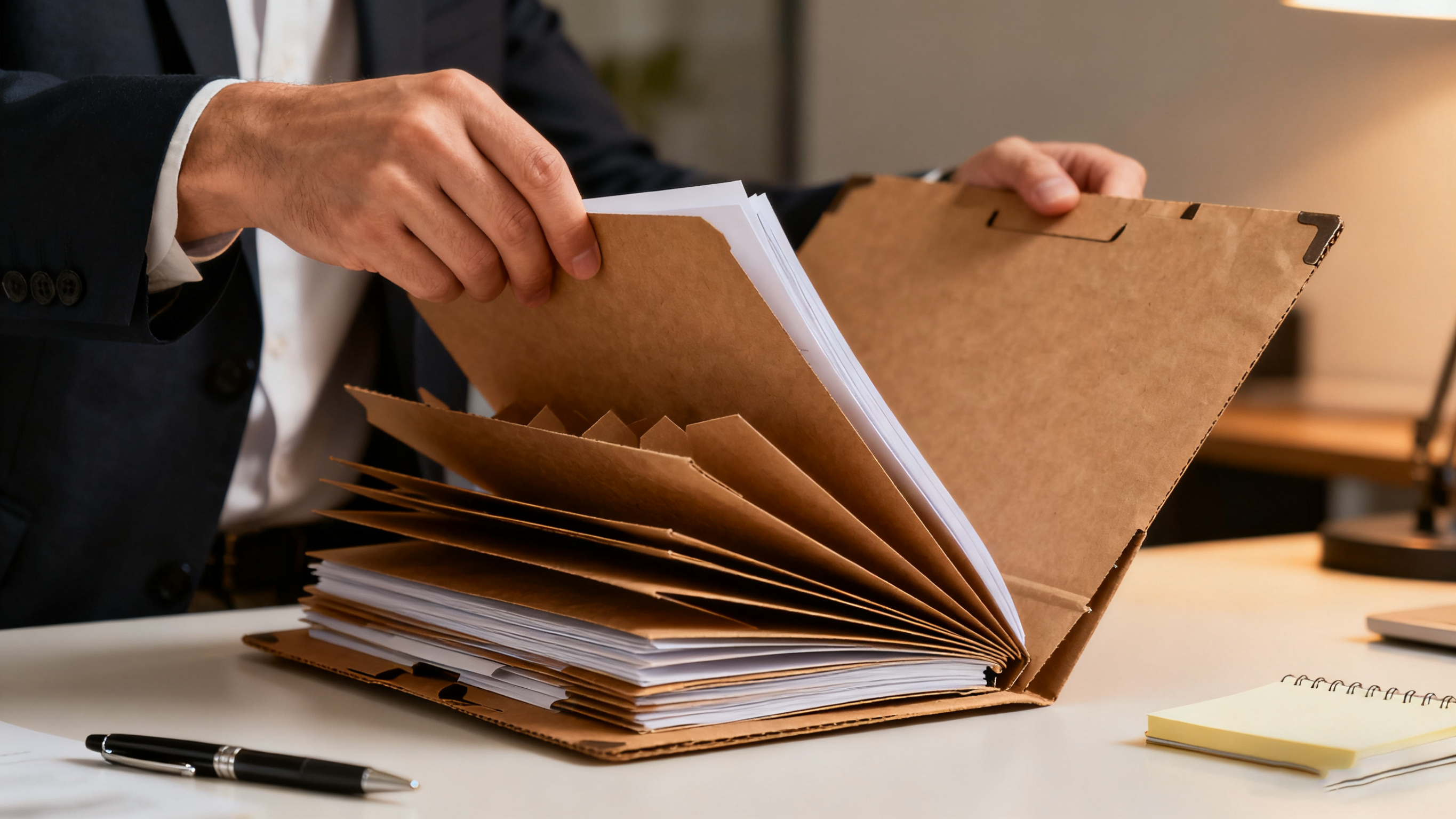 plastic paper file folder