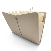 Wholesale Custom OEM A4 Size Bag Shape Expanding Accordion File Folder Box Paper Document Organizer Customized Packaging Office