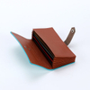 Wholesale Custom PU Paper Organ Style Ticket Bag Expanding Folding Bank Card Invoice Receipt Storage Bank Bill Wallet