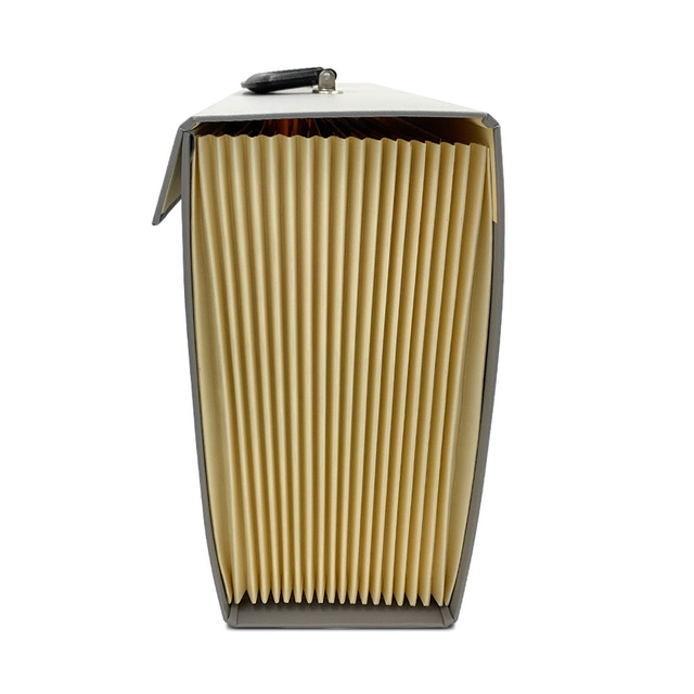 19-Pockets A4 Bag Shape Expanding Accordion File Folder Box Custom Logo Paper Document Organizer Handle Office School Use