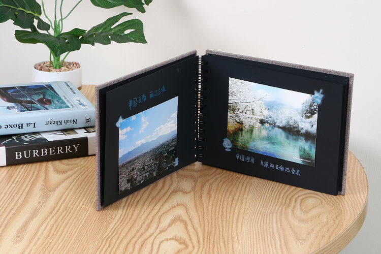 handmade paper photo album