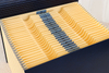 file folder paper rolling cart