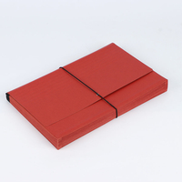 OEM 21 Pocket A4 School Document Filing Organizer Expanding File Folder Kraft Paper Rubber Band Wallet Document Organization