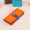Wholesale Custom PU Paper Organ Style Ticket Bag Expanding Folding Bank Card Invoice Receipt Storage Bank Bill Wallet