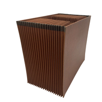 open file folder with paper