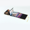 wedding photo album with tissue paper