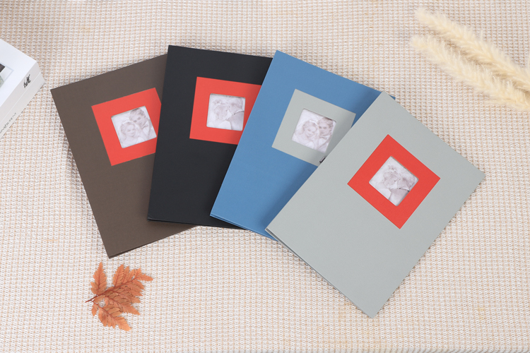 photo albums with black paper suppliers