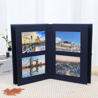 wedding photo album with tissue paper