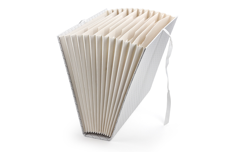 open file folder with paper