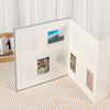 brown paper photo album