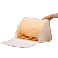 Wholesale Custom Logo A4 Size Cardboard Document Organizer Expanding File Folder Effective Paper Stationery from Factory