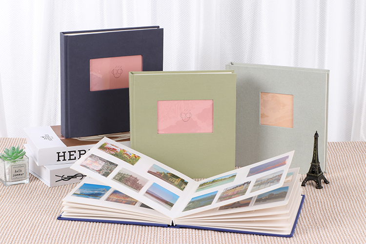 4 x 6 photo album with paper pages