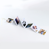 photo album with paper pages
