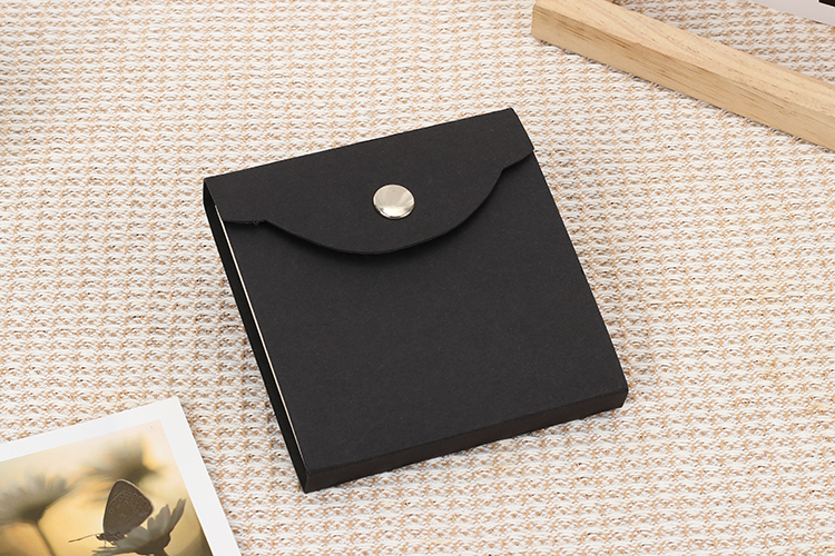 wedding photo album with tissue paper