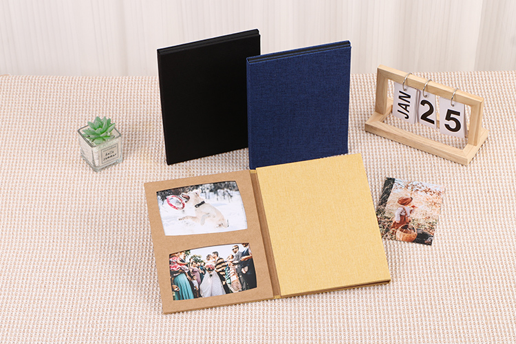 recycled paper photo album