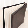photo album with paper pages