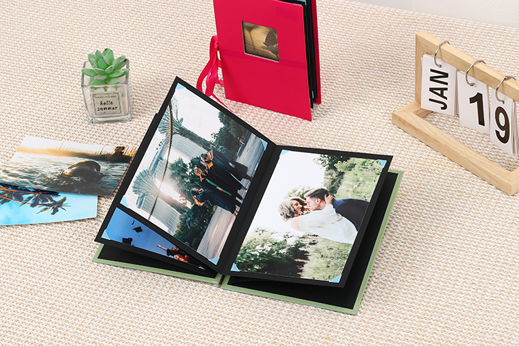 sticky paper photo album