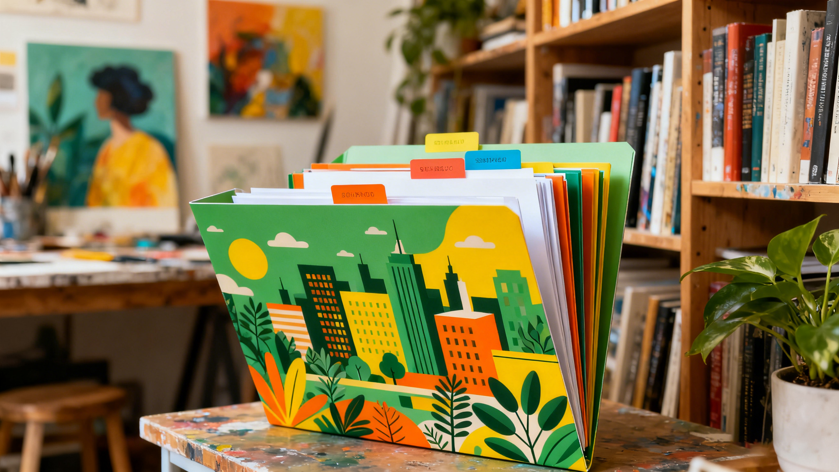 custom printed expandable folders