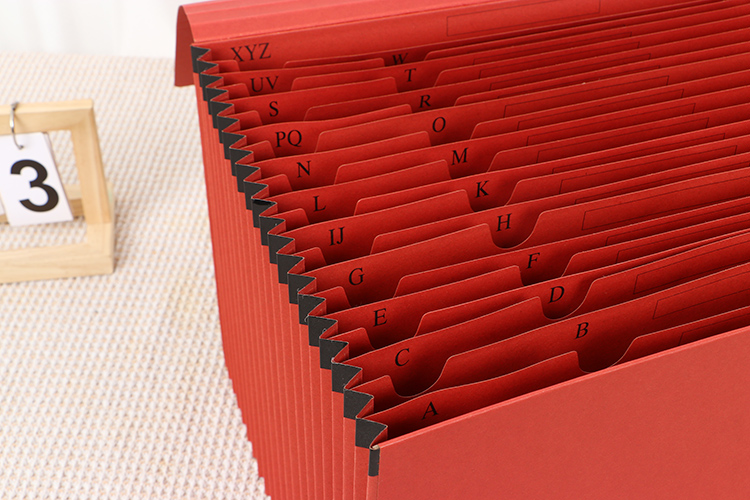 paper accordion file folder