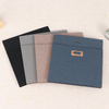 OEM Custom Logo A4 Size Paper Expanding File Folder Durable Practical Cloth Cover School Office Hanging Document Organizer