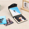 photo album with paper pages
