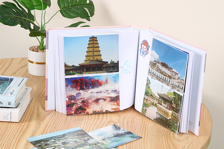 brown paper bag photo album