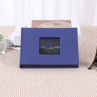 photo album with sticky paper