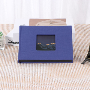 photo album with sticky paper