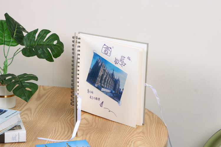 paper bag photo album